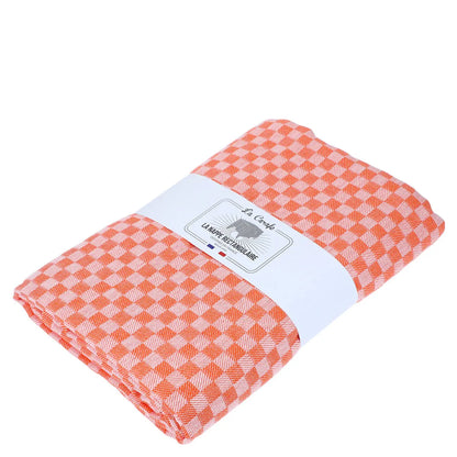 La Nappe Damier - ABRICOT - La Carafe