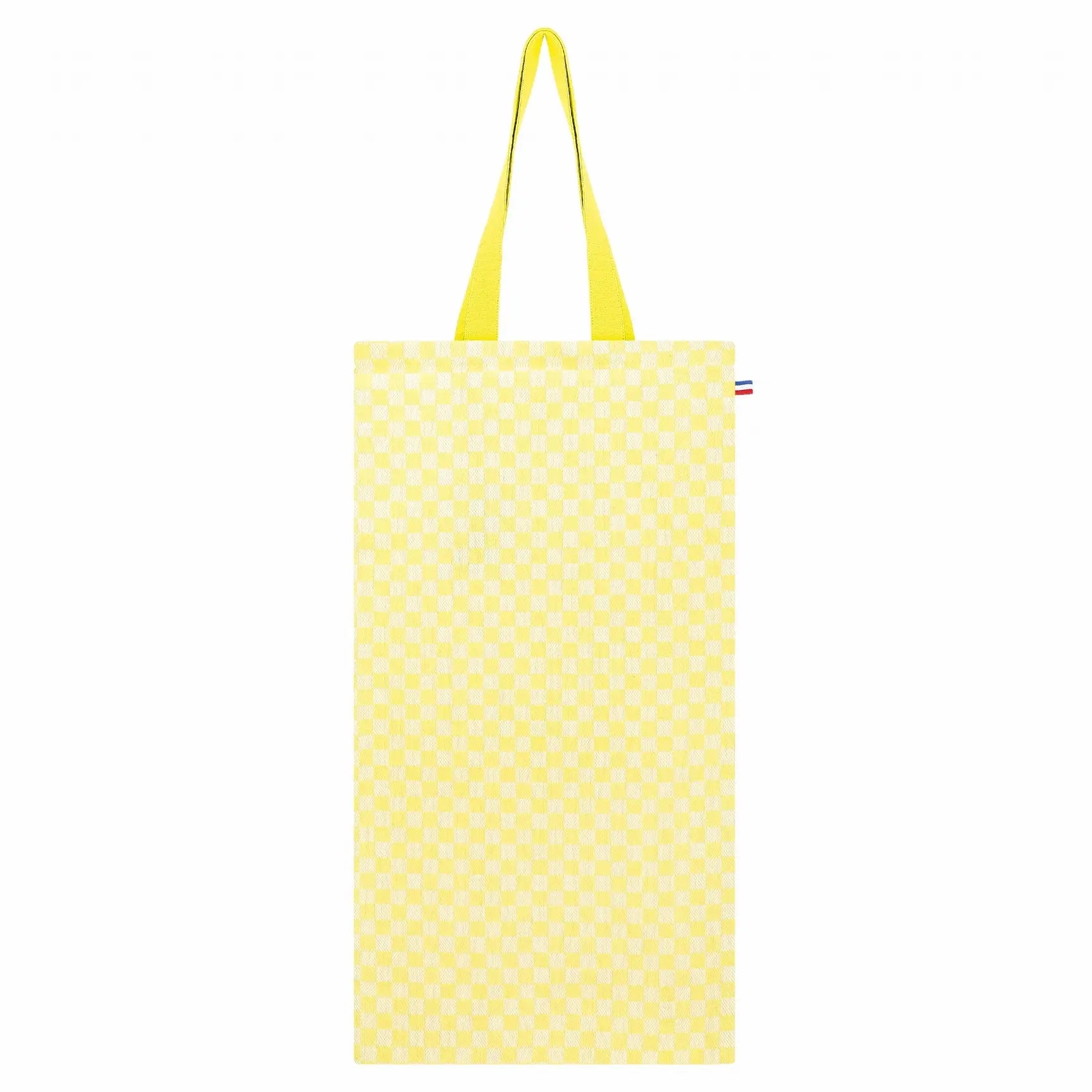 SAC A PAIN DAMIER CITRON