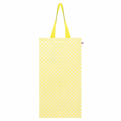 SAC A PAIN DAMIER CITRON