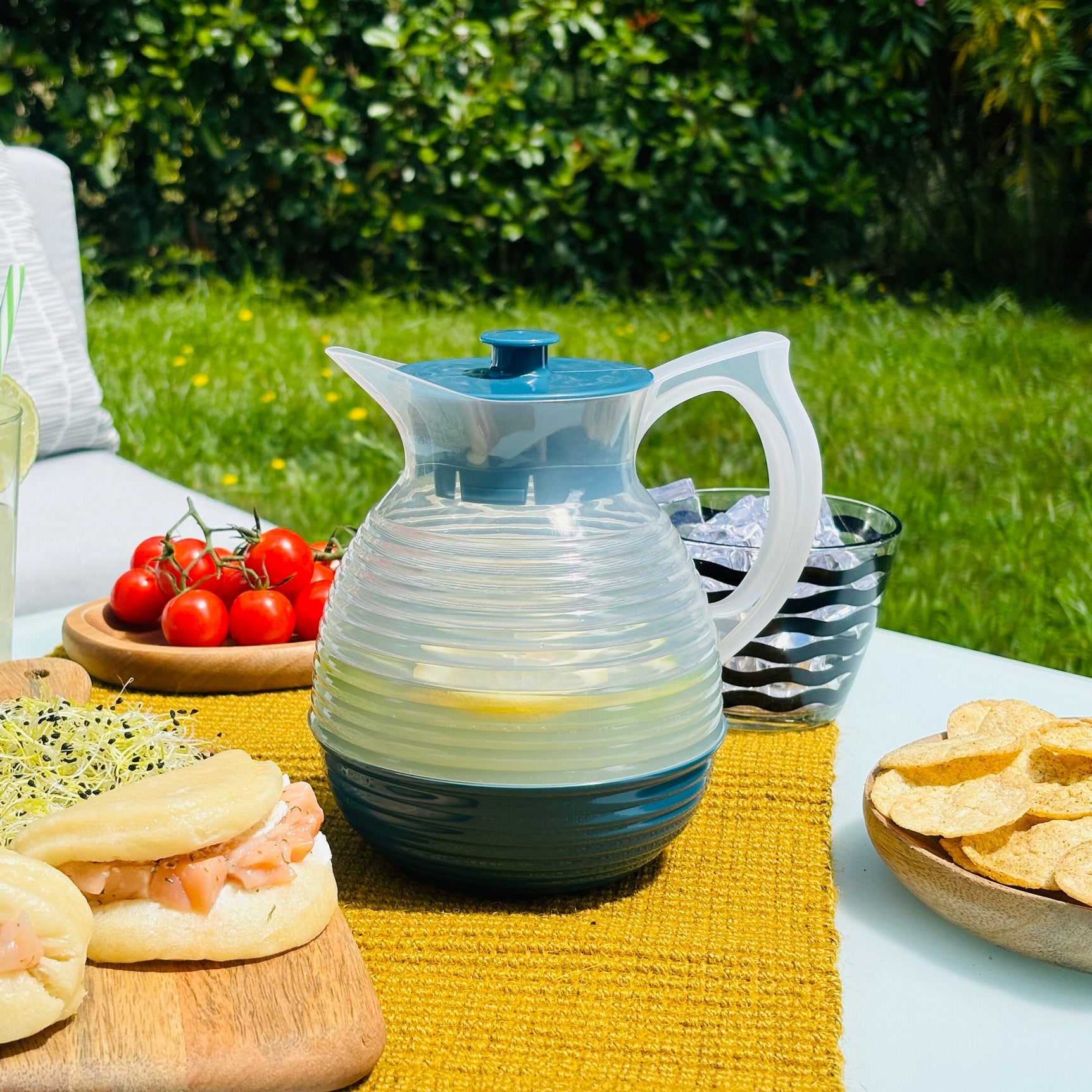 LA CARAFE ORIGINALE BLEU ORAGEUX